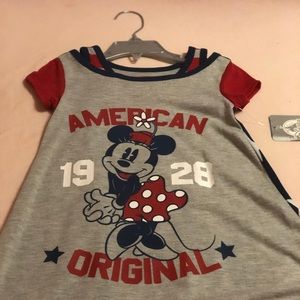 Fourth of July mini mouse dress